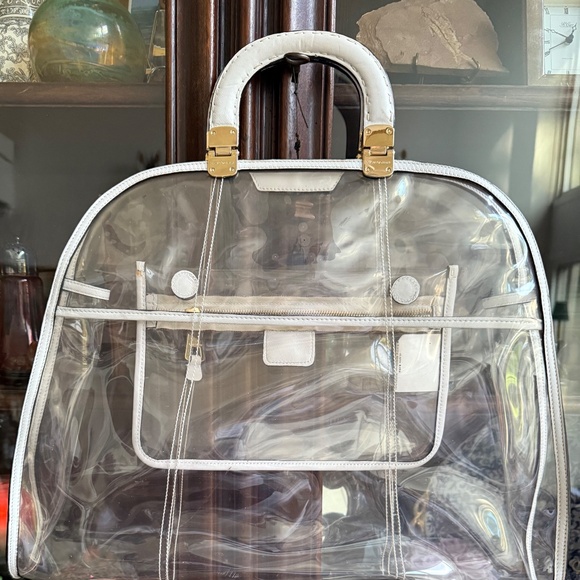 Giorgio Armani Clear and White Tote Bag - Picture 10 of 10